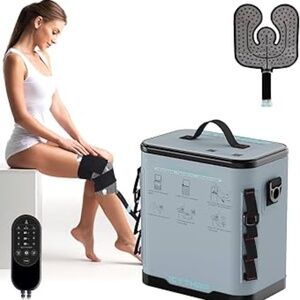 Cold Therapy Machine with Programmable Timer, Portable Ice Machine for Knee